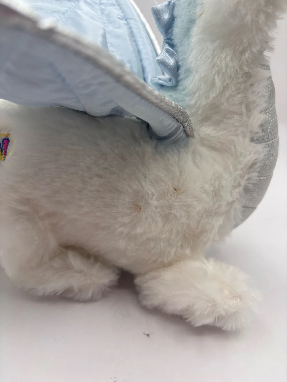 Webkinz Ice Dragon with Sealed Secret Code Tag White Stuffed Animal Ganz READ - Picture 4 of 16